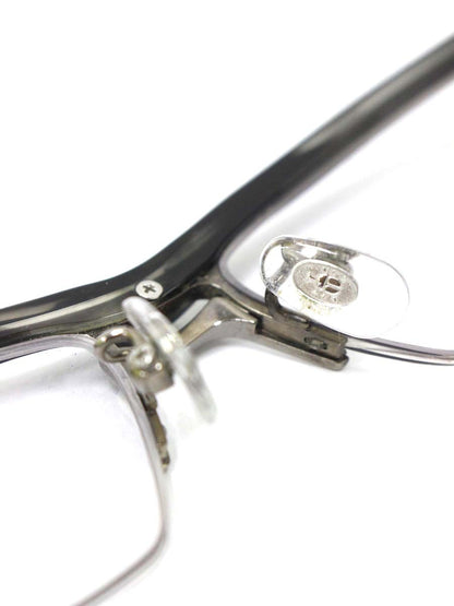 サムライ翔 SS-J24 メガネ グレーデミ/シルバー 仁 セルフレーム ハーフリム スクエア ITYCH4QD5Y4O