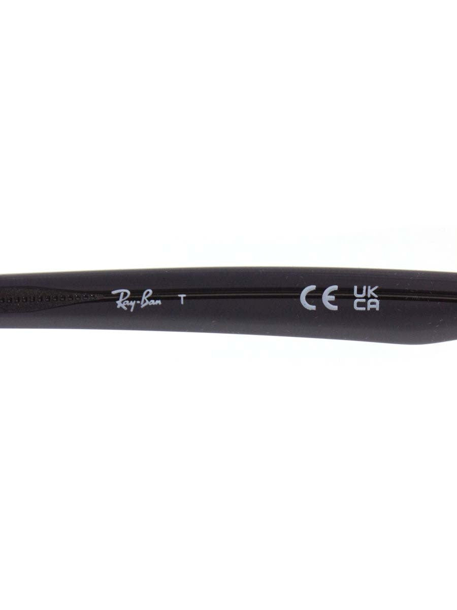 レイバン RB5386D メガネ ブラック セルフレーム フルリム ウェリントン ITBKW9L0BGDN