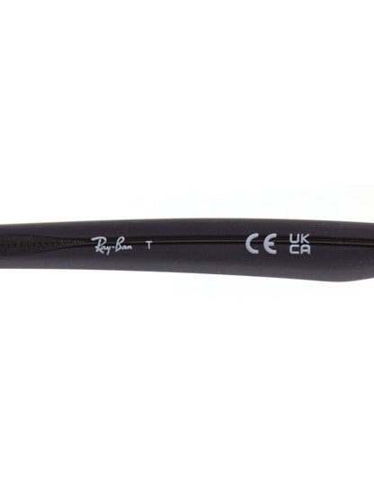 レイバン RB5386D メガネ ブラック セルフレーム フルリム ウェリントン ITBKW9L0BGDN