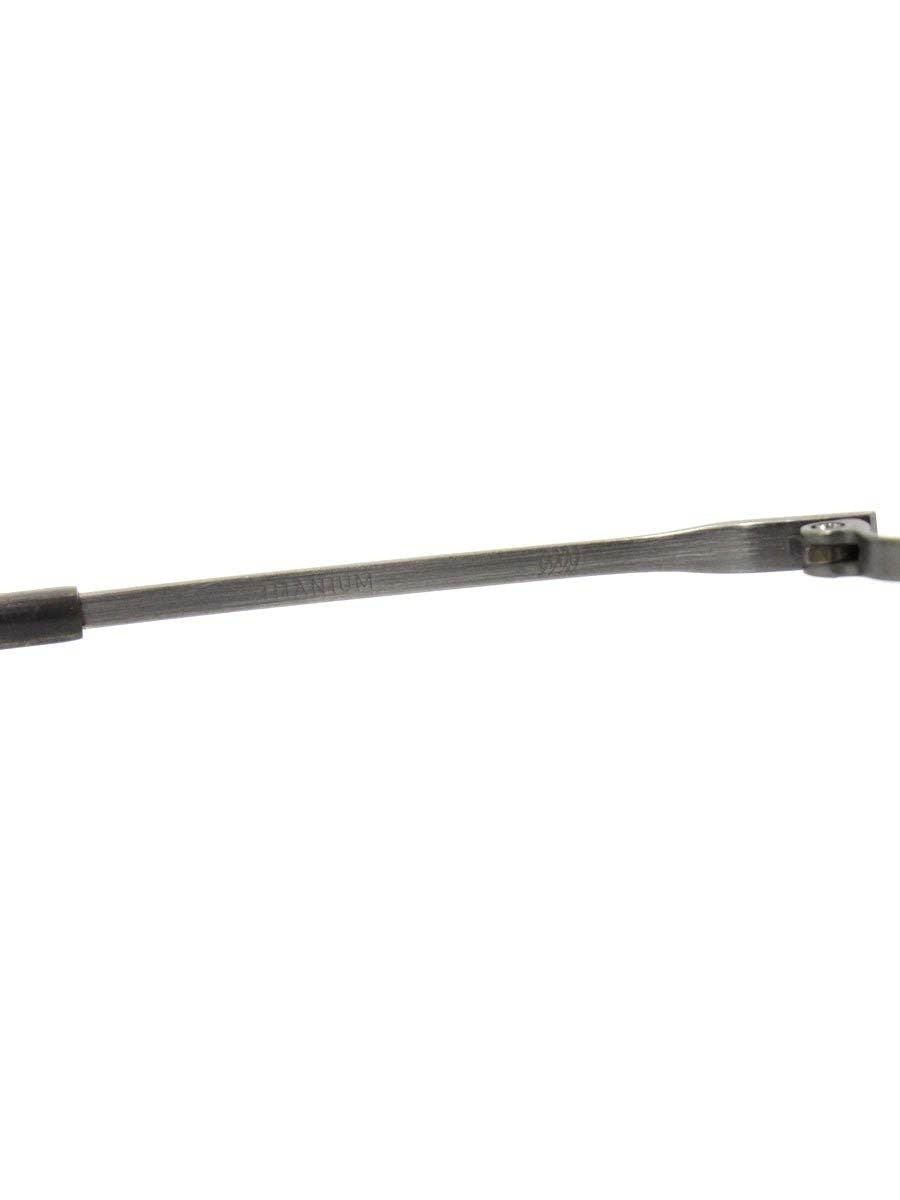 フォーナインズ NPM-17 メガネ スモークササ/アンティークシルバー プラスチック チタン コンビフレーム フルリム ボストン ITK25MU3JXEI