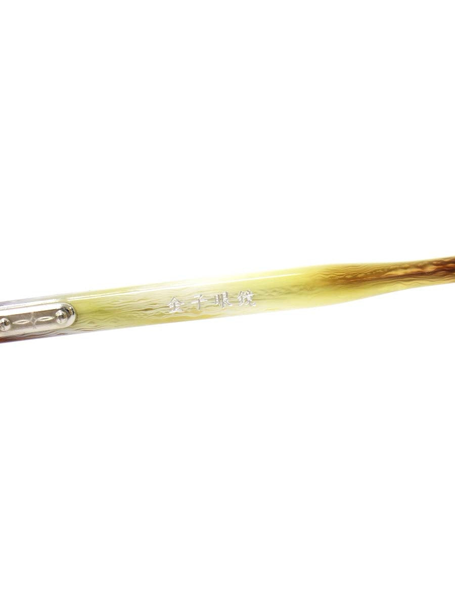 金子眼鏡 KA-42 眼鏡 ブラウン/レッド マーブル セルフレーム ITBY1X6NDV1Q