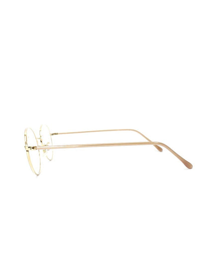 アンティミテ INE-1009 メガネ ゴールド/ミルクピンク INTIMITE BY EYEVAN アイヴァン メタルフレーム フルリム ラウンド ITR9XOZK30NW