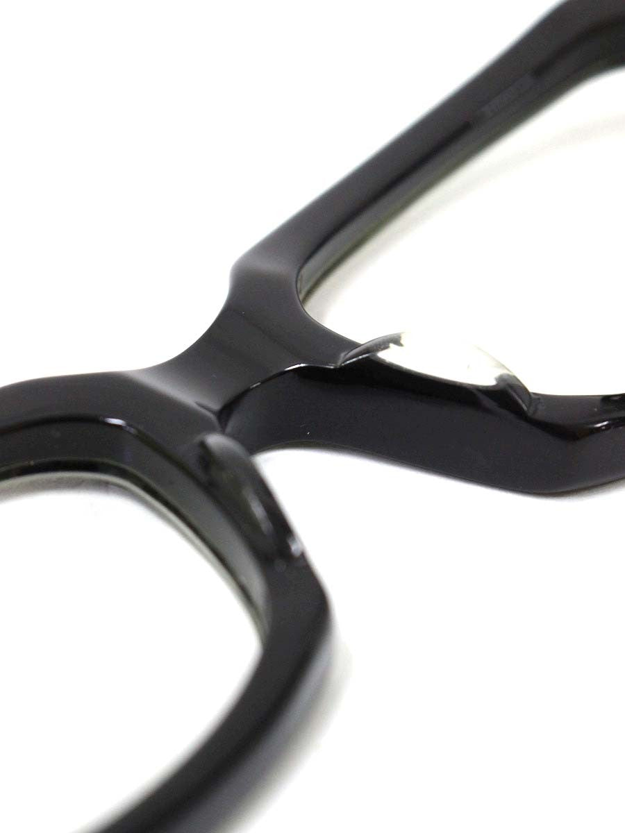 エフェクター octaver オクターバー メガネ ブラック セルフレーム スクエア IT48P04O63EW