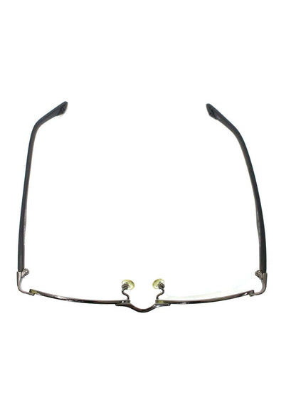 ポリス VPL753J メガネ ブラック/ガンメタル コンビフレーム ハーフリム（ナイロール）スクエア ITRT4F2RRDVU