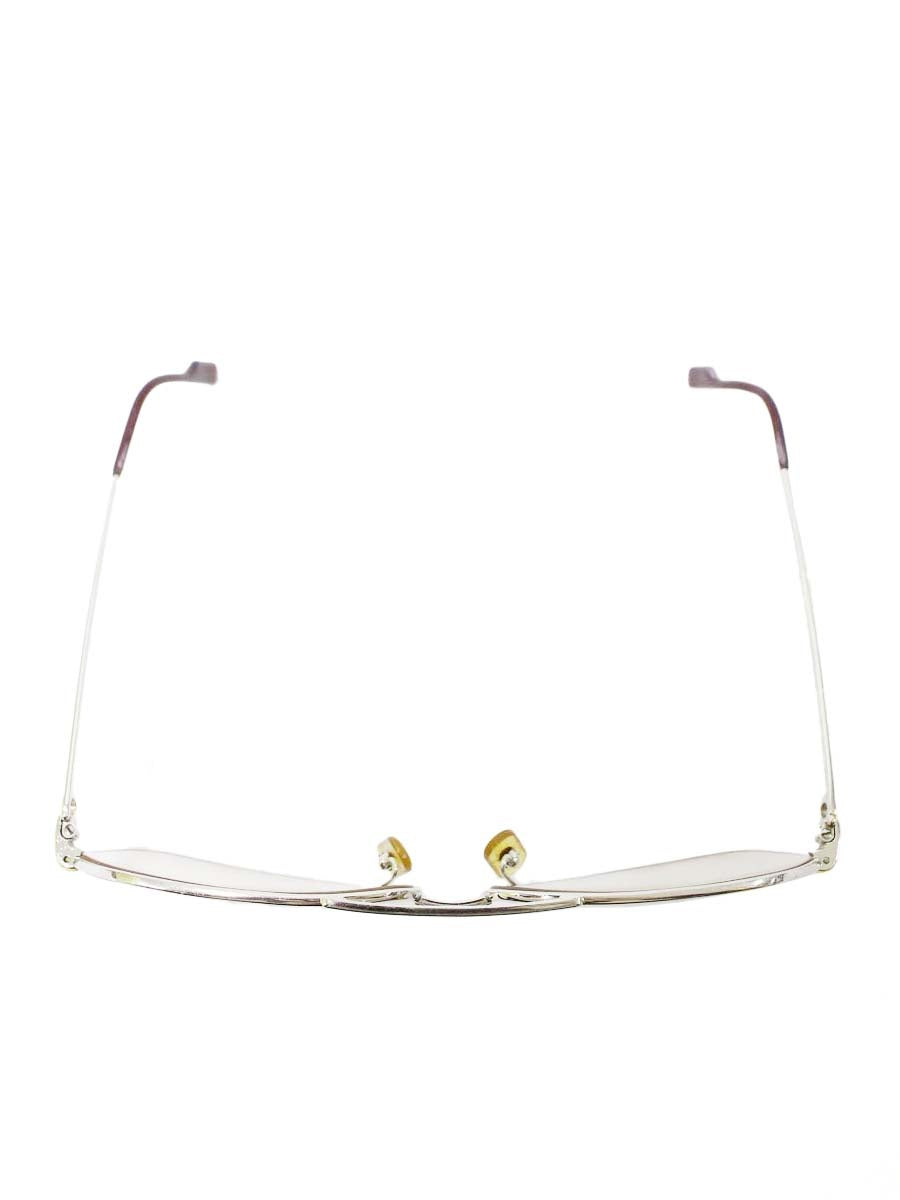 カルティエ メガネ シルバー トリニティ メタルフレーム フルリム ティアドロップ IT0R71XO62G4