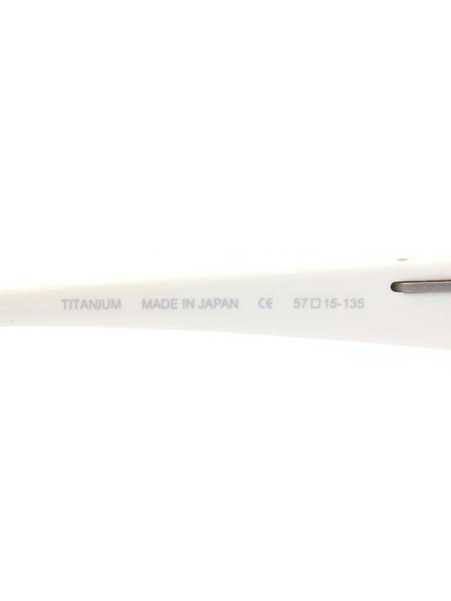 サムライ翔 SS-J35 メガネ ホワイト セルフレーム ハーフリム スクエア リミテッドモデル IT458B0RJBVK