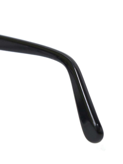 白山眼鏡店 メガネ ブラック セルフレーム フルリム オーバル IT9JF68H7H3W