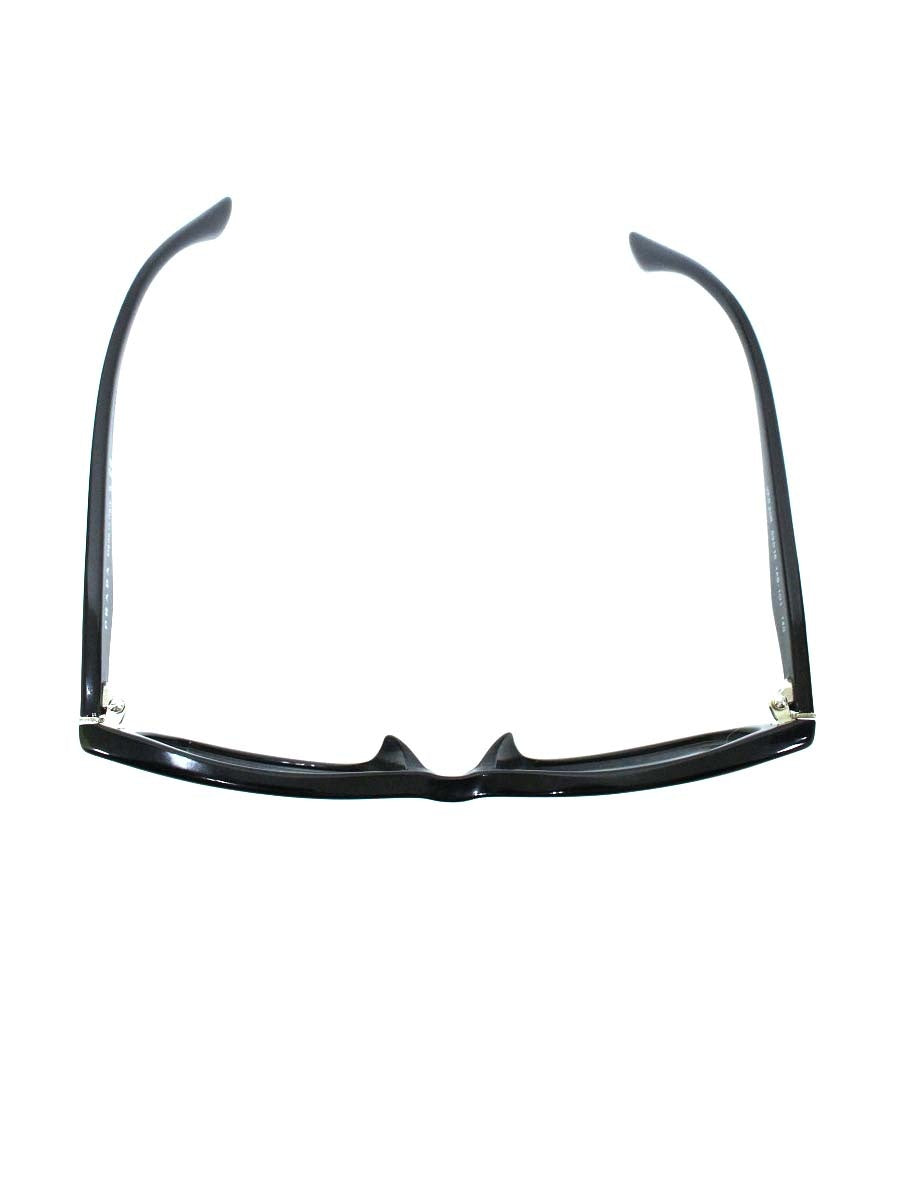 プラダ VPR20R メガネ ブラック トライアングルロゴ セルフレーム フルリム スクエア ITTMZ3NGJOGA