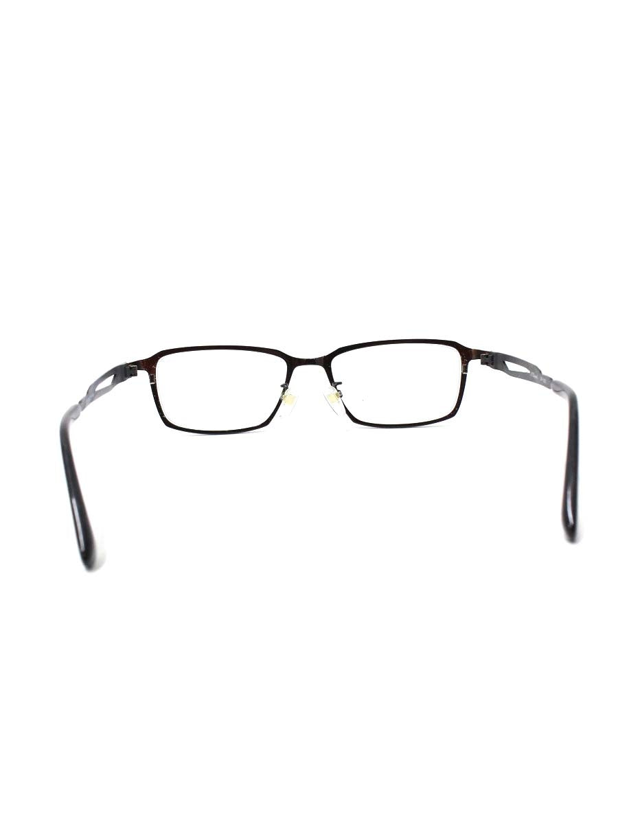 デュポン DP-1050 メガネ ブラウン メタルフレーム フルリム スクエア ITZ77FYOXCTS