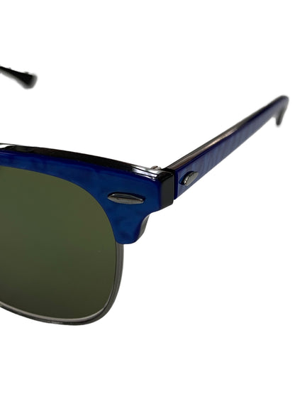 レイバン クラブマスター RB3016 サングラス ブルー コンビ ウェリントンフレーム ITDQHX78TDQ6