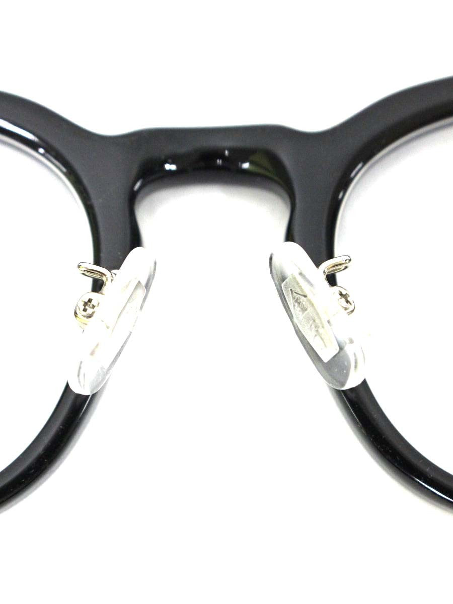 金子眼鏡 KC-94 メガネ ブラック CELLULOIDシリーズ フルリム ウェリントン IT1LEYQ3IN48