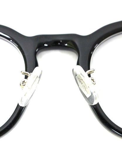 金子眼鏡 KC-94 メガネ ブラック CELLULOIDシリーズ フルリム ウェリントン IT1LEYQ3IN48