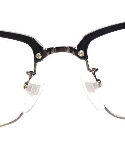 ゴールドファイル GPE-5013 メガネ ブラック コンビ フルリム サーモントブロー ITJJIAZX56GC