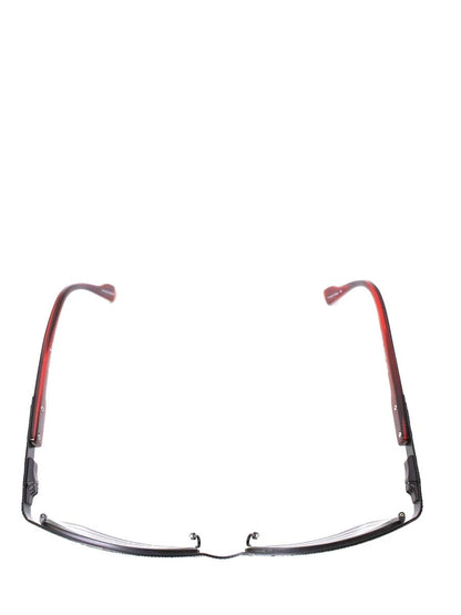 コーガン/コーギャン Gandin Eyeglasses YC2570M メガネ グレー/レッド IT14KW3KPBIS