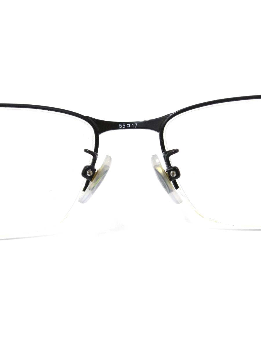 レイバン RB6453D メガネ ブラック ハーフリム メタルフレーム スクエア ITFEM1OAX3CY