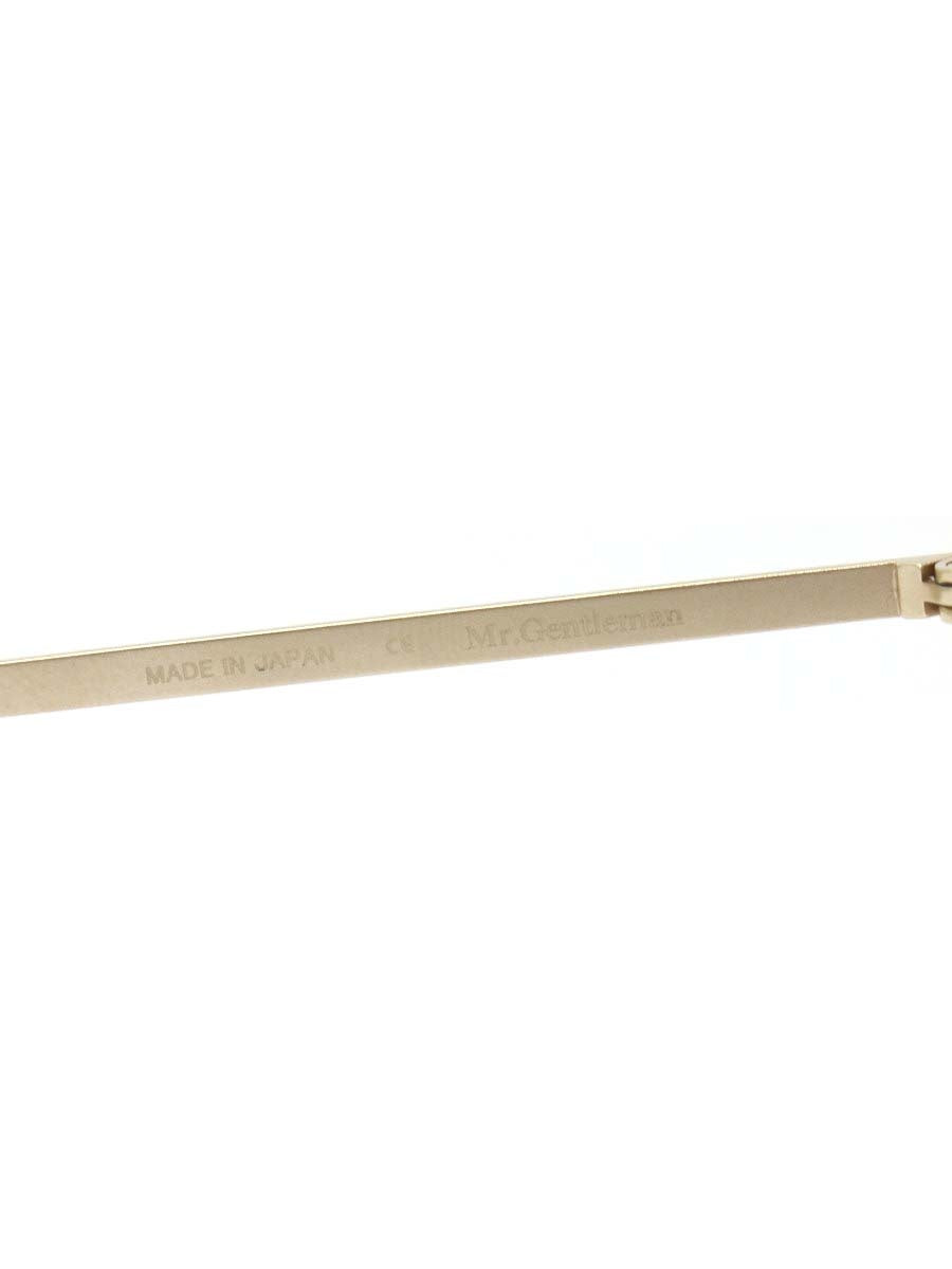 ミスタージェントルマン JOHN メガネ ゴールド メタルフレーム フルリム ボストン ITGKU120HBO0