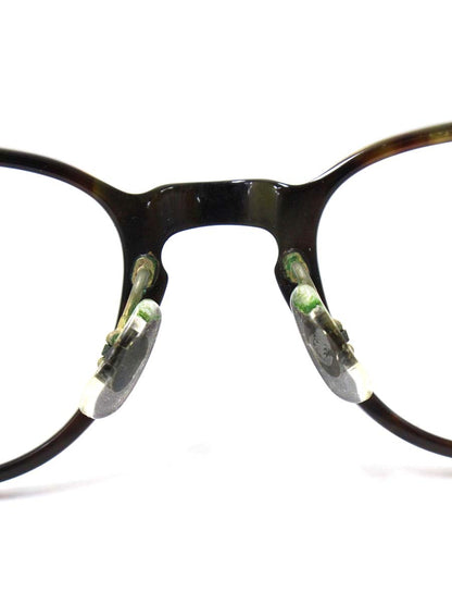 オリバーピープルズ Evanson メガネ ブラック/ブラウン セルフレーム フルリム スクエア ITR2LDVE0W36