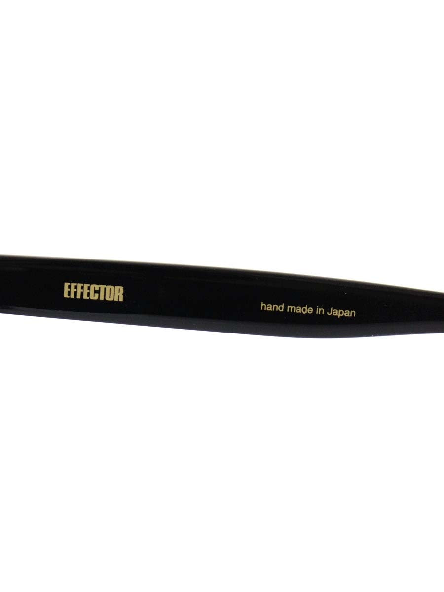 エフェクター gloria グロリア メガネ ブラック セルフレーム ボストン IT9109JE4F7W