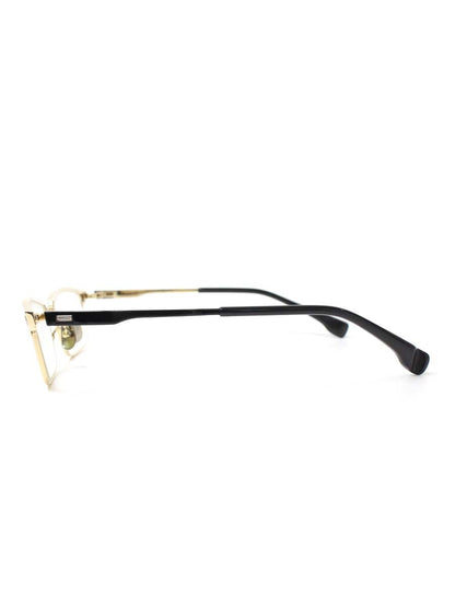 フォーナインズ S-916T メガネ ゴールド/ブラック メタルフレーム フルリム フルメタルサーモントスタイル ITYRPS7CYBE4