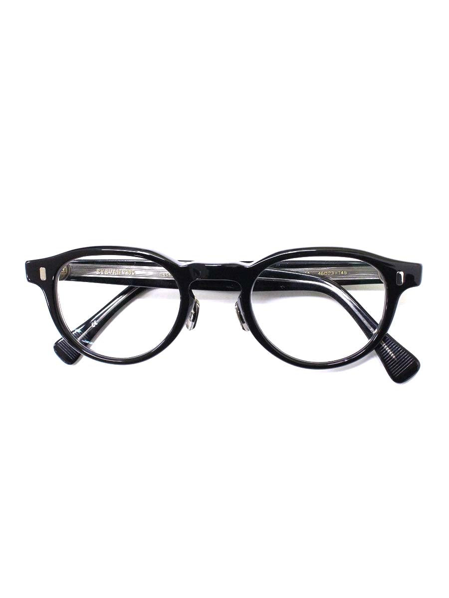 アイヴァン7285 335 メガネ ブラック/シルバー ITC0U88EFYCE