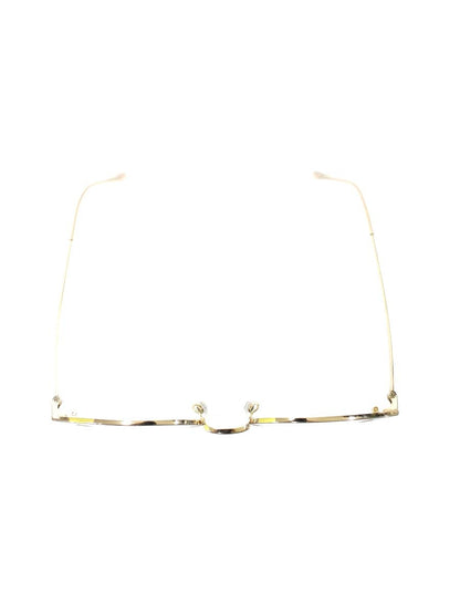 アンティミテ INE-5000 メガネ ディープアイボリー/ゴールド INTIMITE BY EYEVAN アイヴァン メタルフレーム フルリム ラウンド ITBAO1LU8EG0