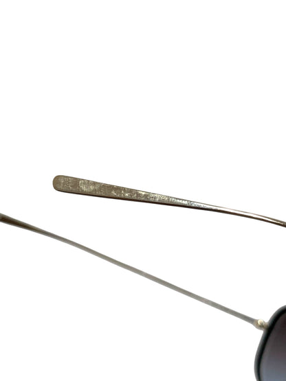 オリバーピープルズ Strummer-f サングラス シルバー メタルフレーム フルリム ティアドロップ ITCF3WCBRCEO