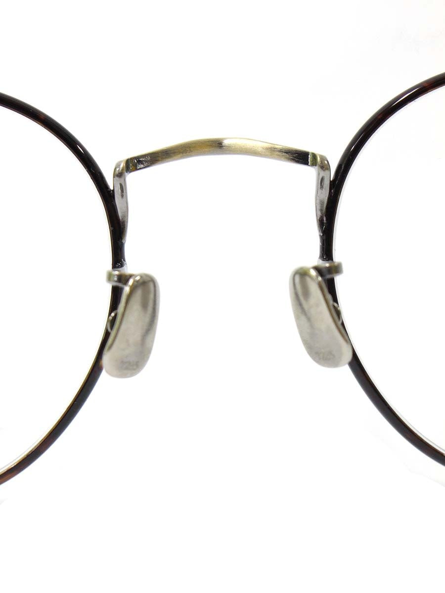 アイヴァン7285 1012 R/901348 メガネ アンティークゴールド/ダークデミ メタルフレーム フルリム ボストンシェイプ IT740MZ4Q67S