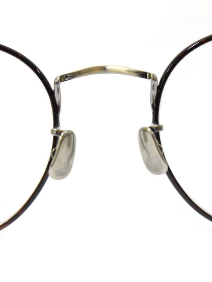 アイヴァン7285 1012 R/901348 メガネ アンティークゴールド/ダークデミ メタルフレーム フルリム ボストンシェイプ IT740MZ4Q67S