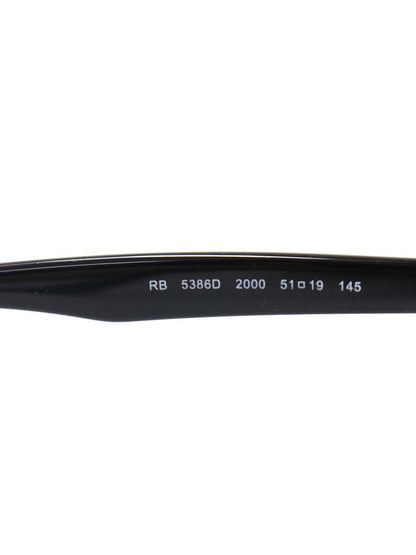 レイバン RB5386D メガネ ブラック セルフレーム フルリム ITYPPBAWVUTC