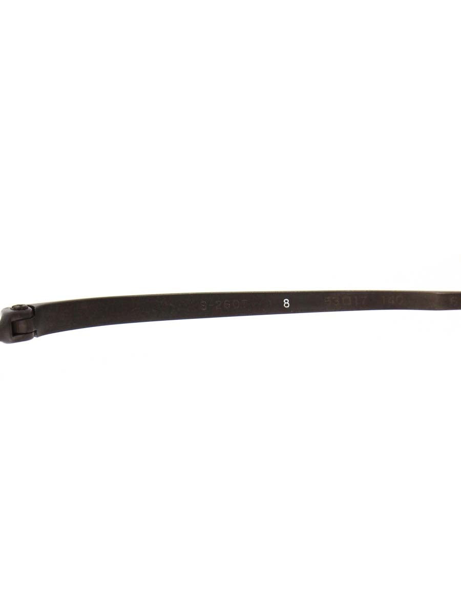 フォーナインズ S-260T メガネ ブラウン メタルフレーム フルリム スクエア ITU0KWUFRRDW