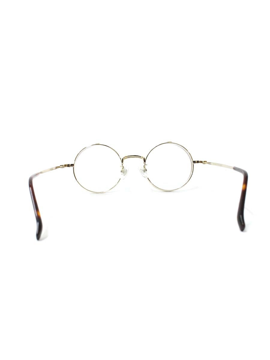 ジョンレノン JL-528 メガネ ブラウン コンビフレーム フルリム ラウンド（丸メガネ） IT89950ZSRDI