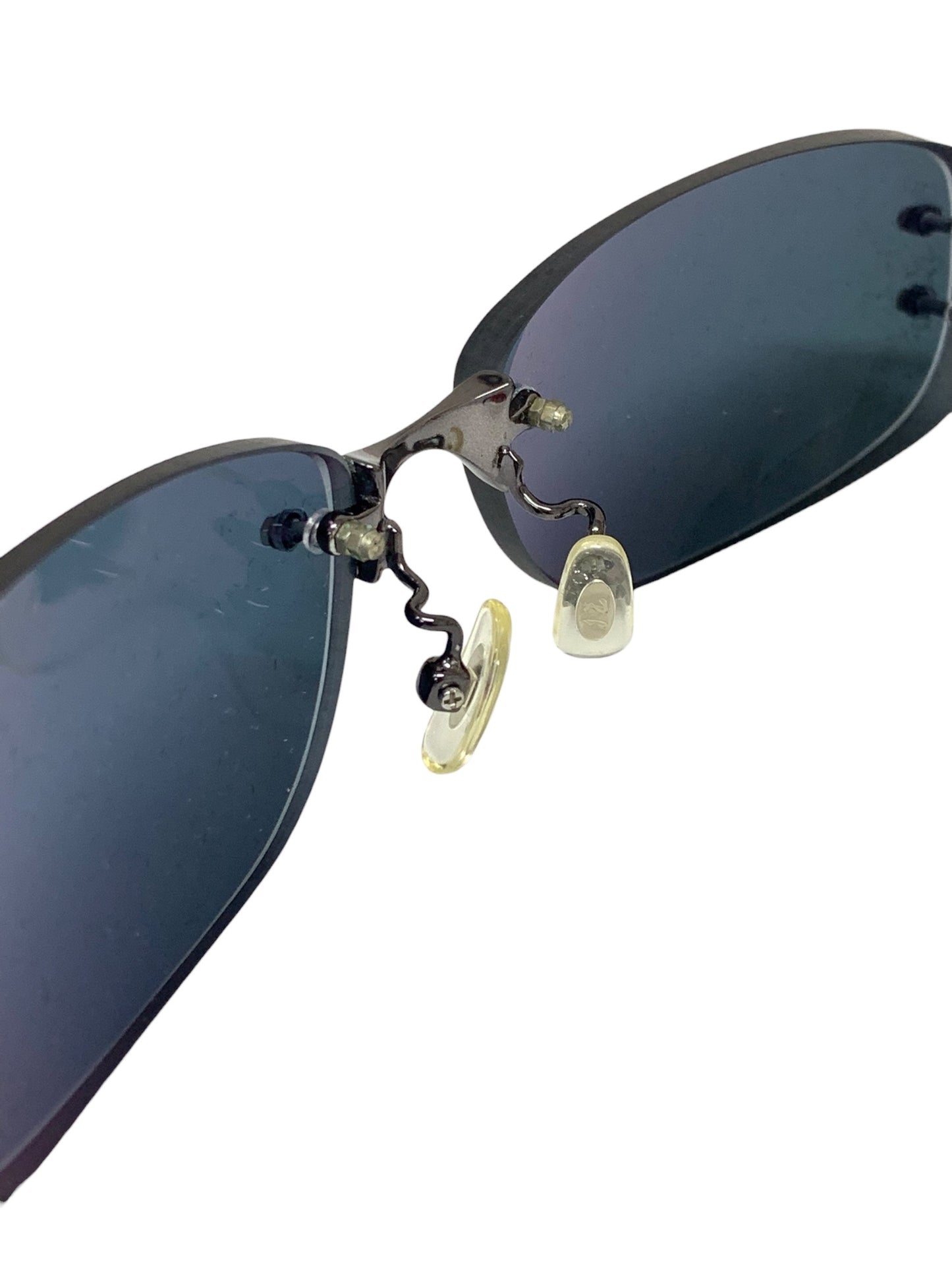 レイバン RB3397 サングラス ブラック コンビフレーム リムレス（フチなし）スクエア ITK84HOCGFBW