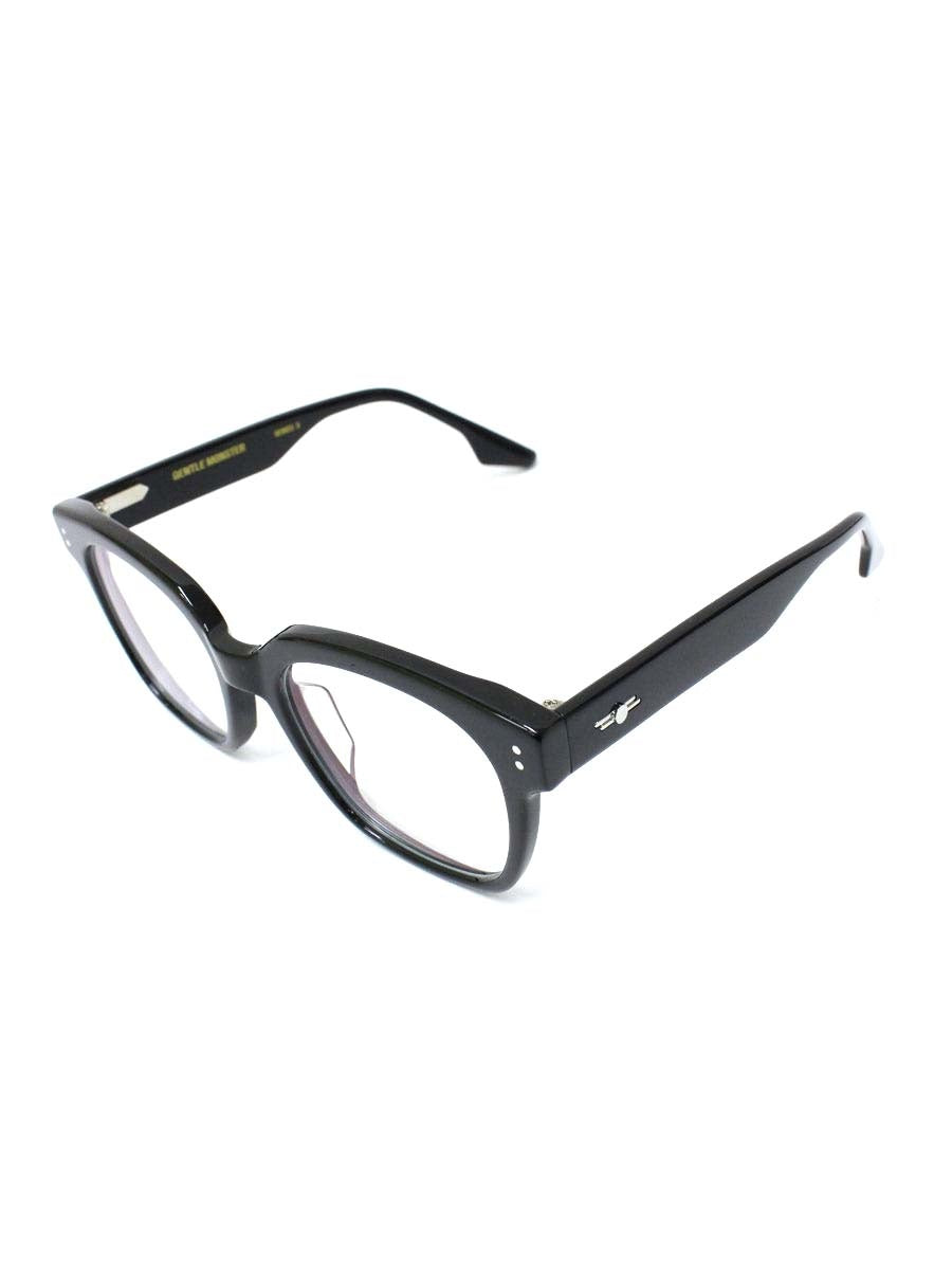 ジェントルモンスター Una.C N 01 メガネ ブラック セルフレーム フルリム スクエアシェイプ ITXEMRTVV334
