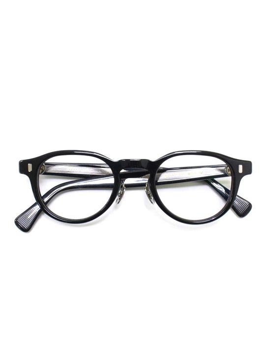 アイヴァン7285 335 メガネ ブラック セルフレーム フルリム ウェリントン ITS8MJXIWX5C