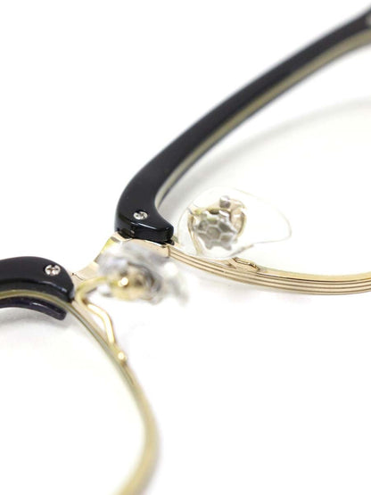 フォーナインズ M-16 メガネ ブラック チタンフレーム フルリム ブロー IT4SX79ISCU8