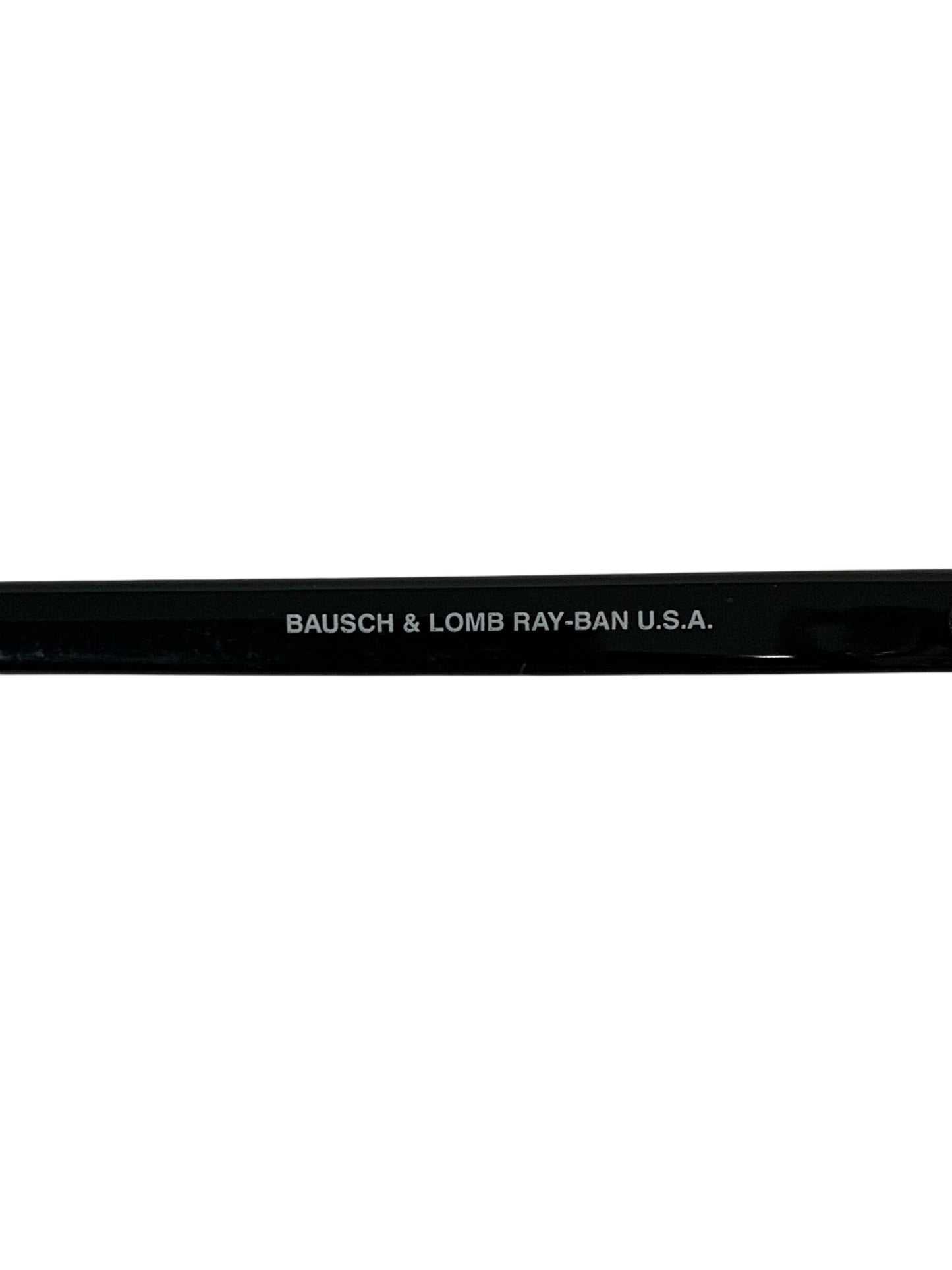 レイバン W0365 サングラス ブラック/ゴールド クラブマスター ボシュロム B&L BAUSCH&LOMB ブロウフレーム IT9GSZYZXCYF
