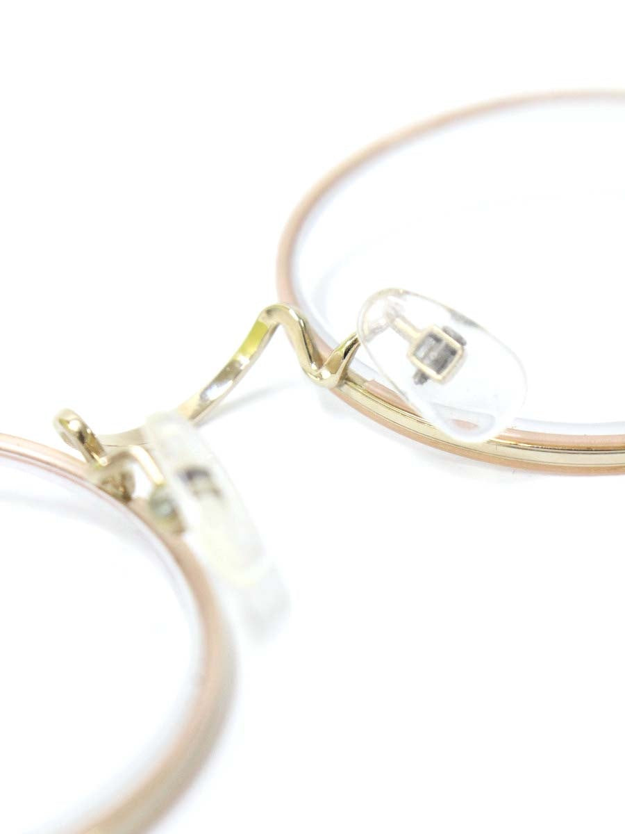 オーマイグラス東京 ユニオン アトランティック UA3625 メガネ ピンク チタンフレーム フルリム ラウンド ITWOL8BZRU77