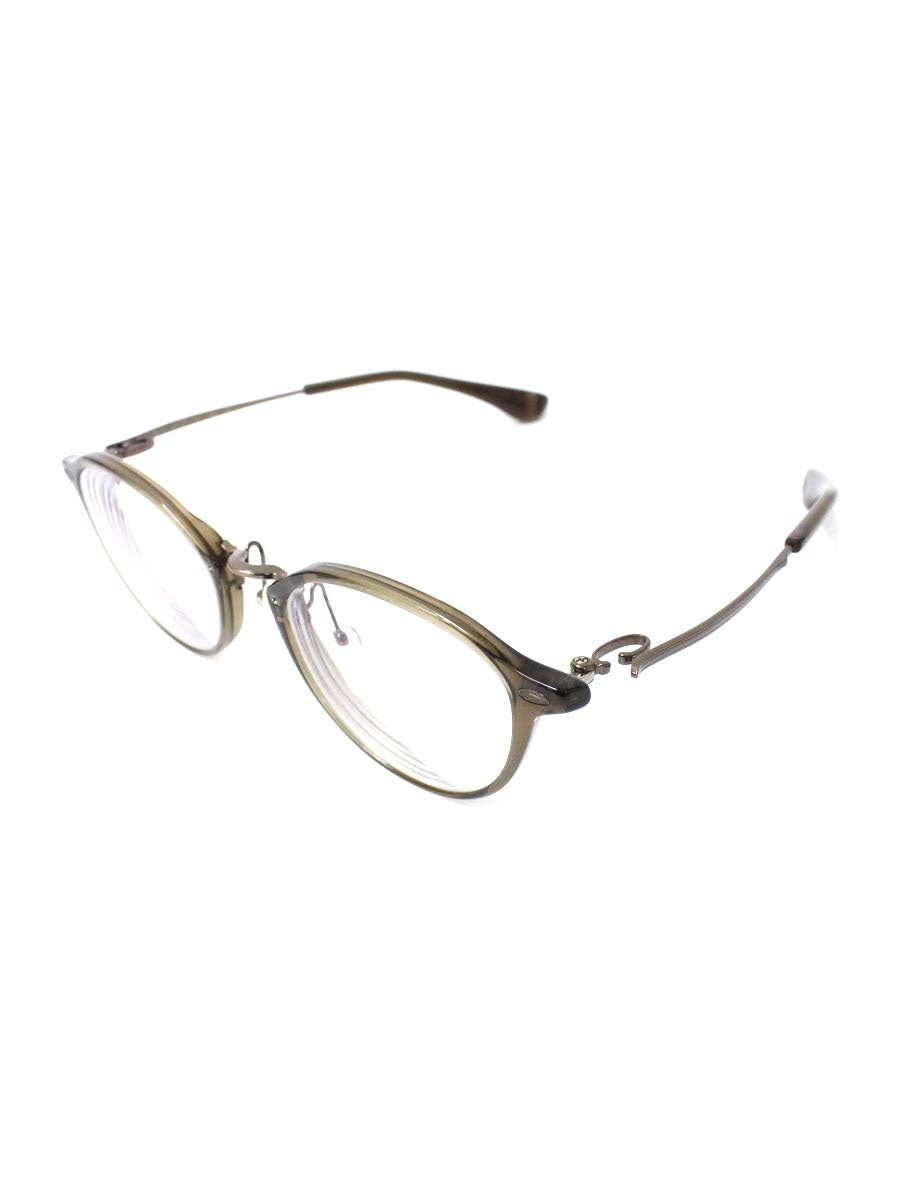 フォーナインズ M-75 メガネ ブラウン チタニウム コンビフレーム フルリム ボストン ITMQTBINSGGE