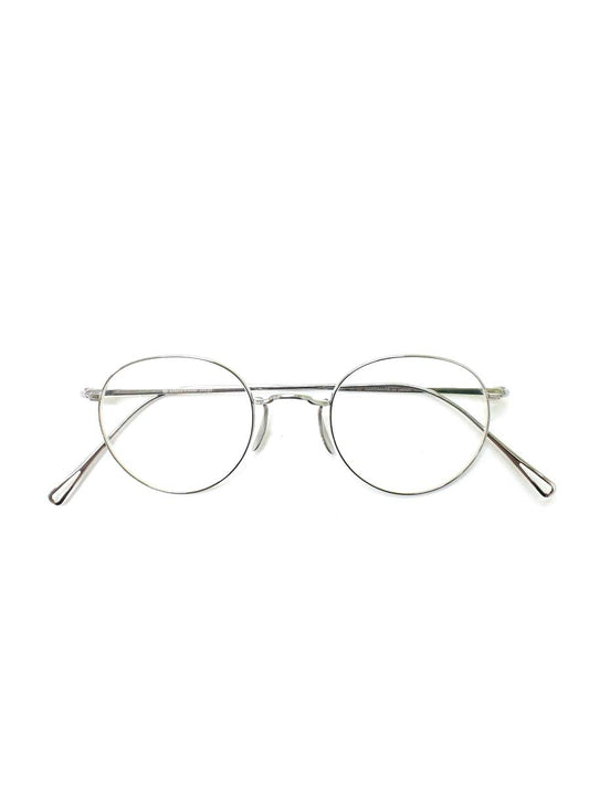 ayame(アヤメ) メガネ MANRAY シルバー メタルフレーム フルリム ウェリントン ITFGLIICQCGM