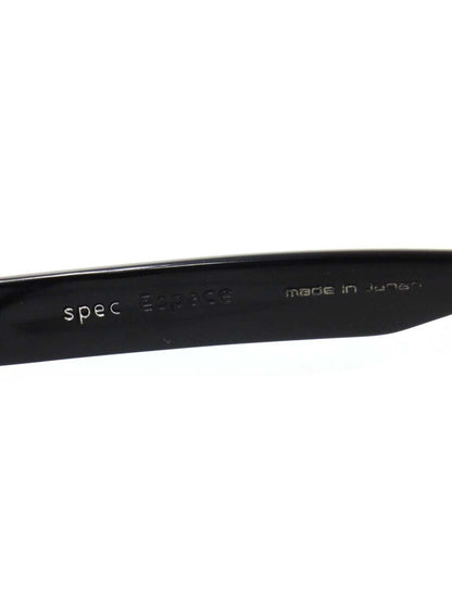 スペックエスパス ES-5306 メガネ ブラック セルフレーム フルリム スクエアシェイプ IT1F94MM0CU8