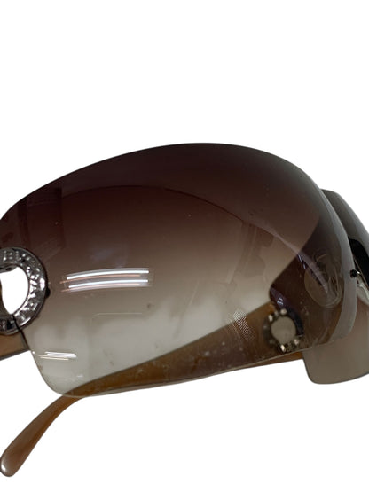 ブルガリ 647 サングラス ブラウン セルフレーム リムレス（フチなし） ITD322XBILKU