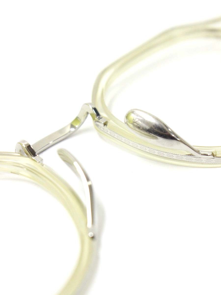 カメマンネン KMN 11 13 メガネ クリア コンビフレーム フルリム ボストン IT28QVOK7TGW
