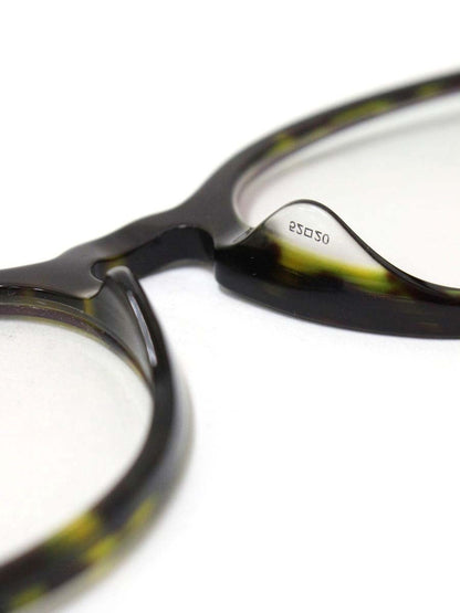 グッチ GG0534OA メガネ カーキグリーン/ブラウン セルフレーム フルリム ボストン ITC10W3N3KYS