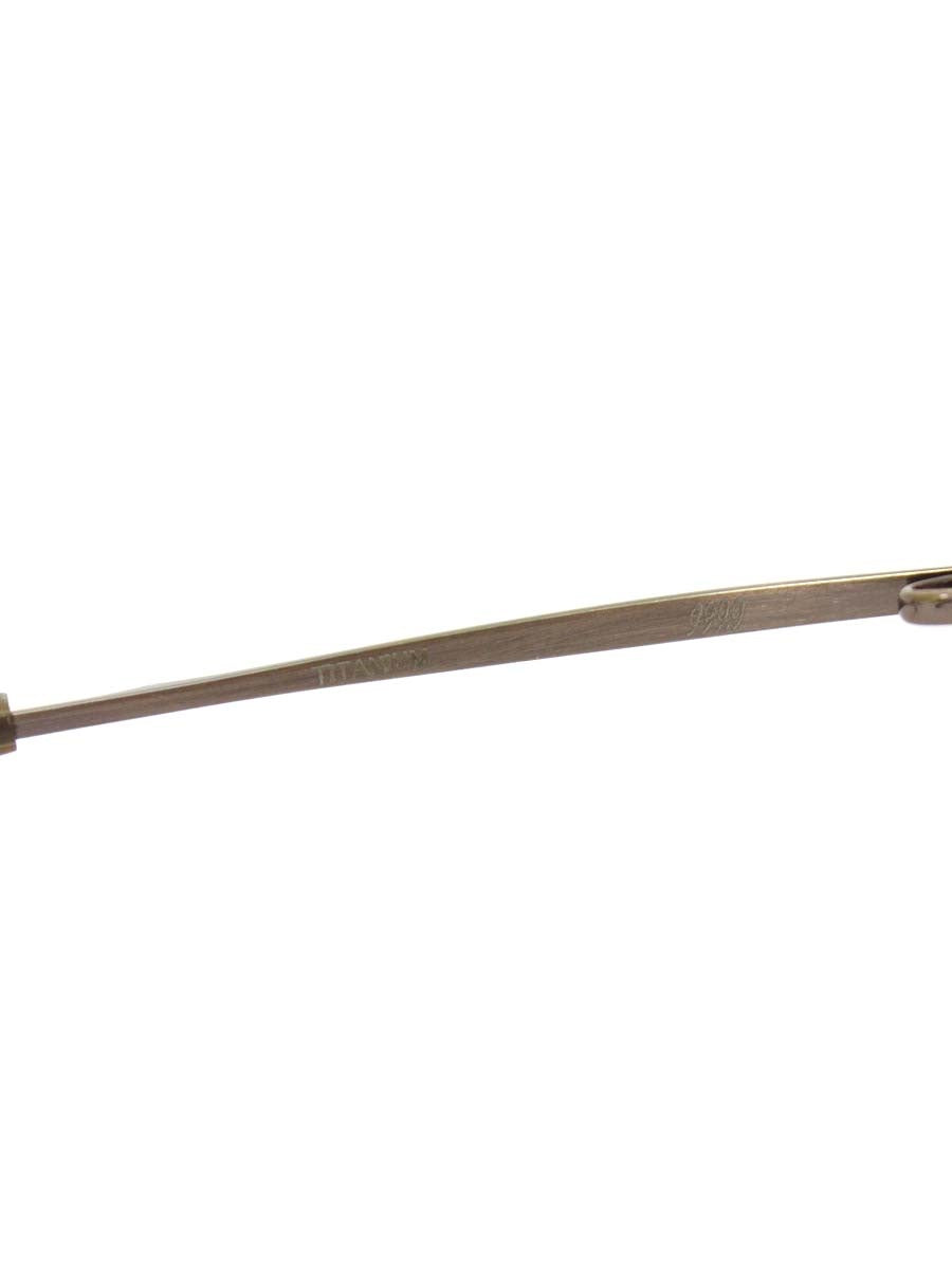 フォーナインズ M-75 メガネ ブラウン チタニウム コンビフレーム フルリム ボストン ITMQTBINSGGE