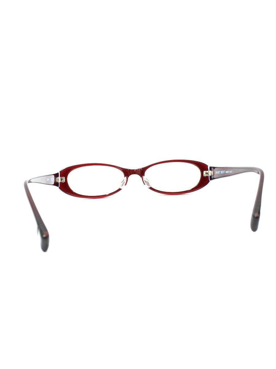 ベセペセ BP-3077 メガネ ワインレッド セルフレーム フルリム オーバル col.04 IT572QPB4UVK