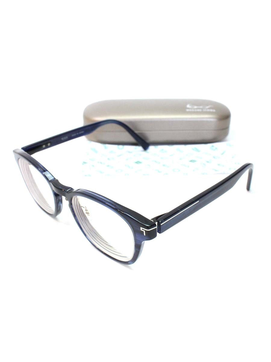 トゥミ TUMI EYEWEAR VTU092J メガネ ネイビー セルフレーム フルリム ウエリントンシェイプ ITDVP2E2G9BW