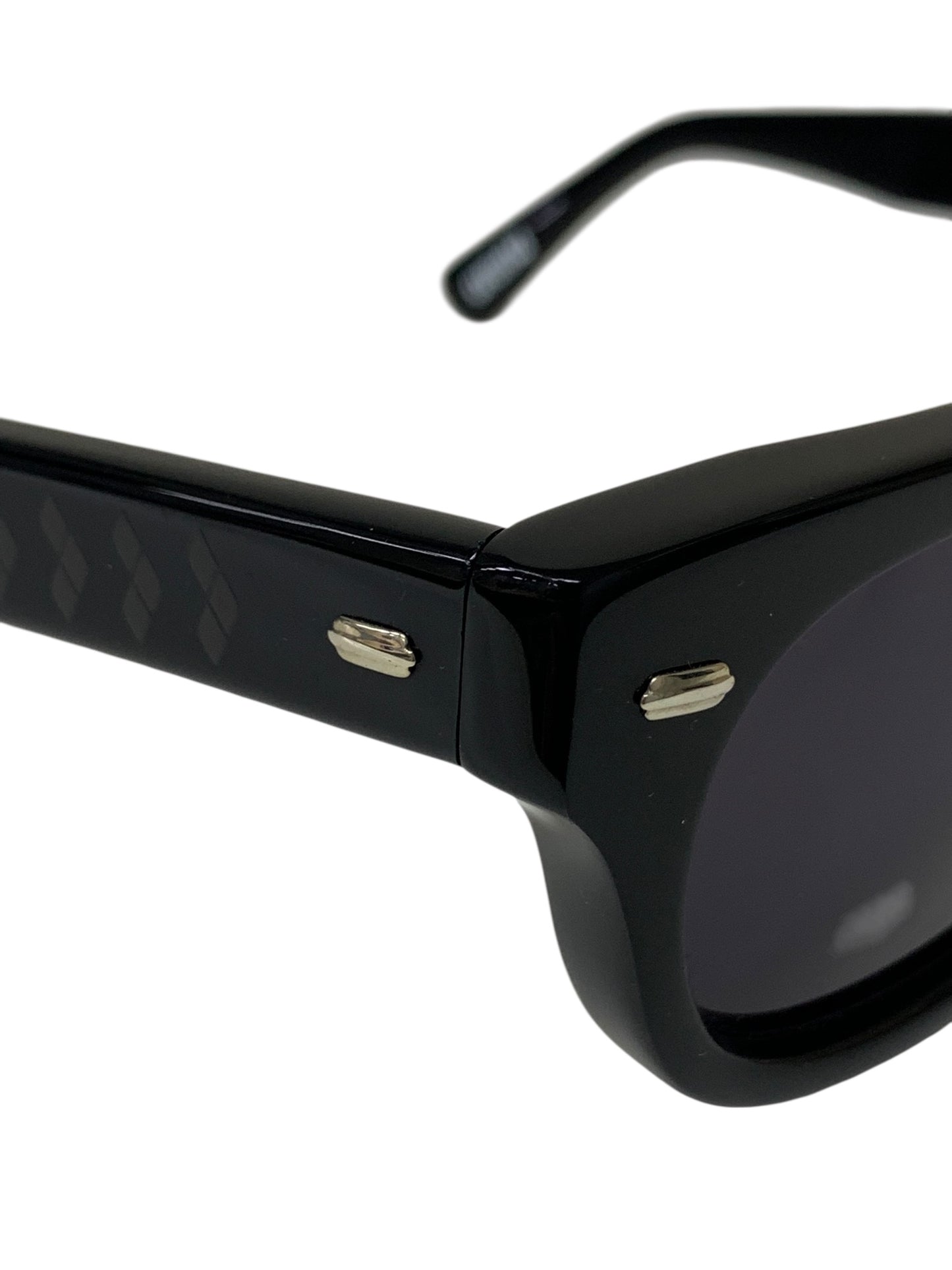 エフェクター fuzz ファズ サングラス ブラック セルフレーム スクエア IT3DGLQ2HDNG