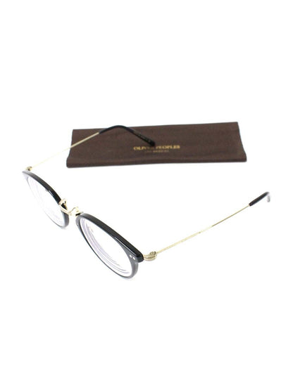オリバーピープルズ Codee OV5423D 1005 メガネ ブラック/ゴールド コンビフレーム フルリム ボストン ITAT7WOOWYIC
