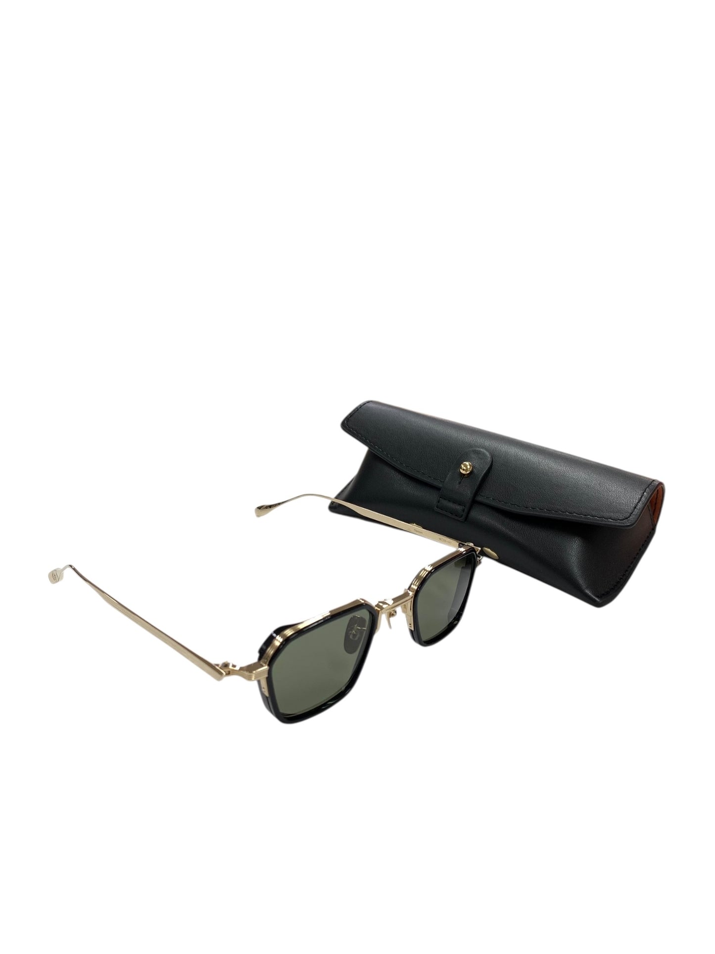 ドメスティックインターナショナル DI-1012KD メガネ ゴールド コンビフレーム フルリム ヘキサゴン ITFUXBEYAVGG