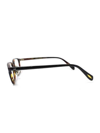 オリバーピープルズ Evanson メガネ ブラック/ブラウン セルフレーム フルリム スクエア ITR2LDVE0W36